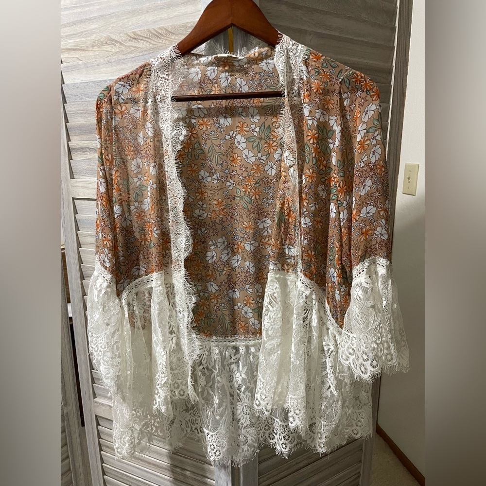 POL sweet shabby chic kimono / wrap